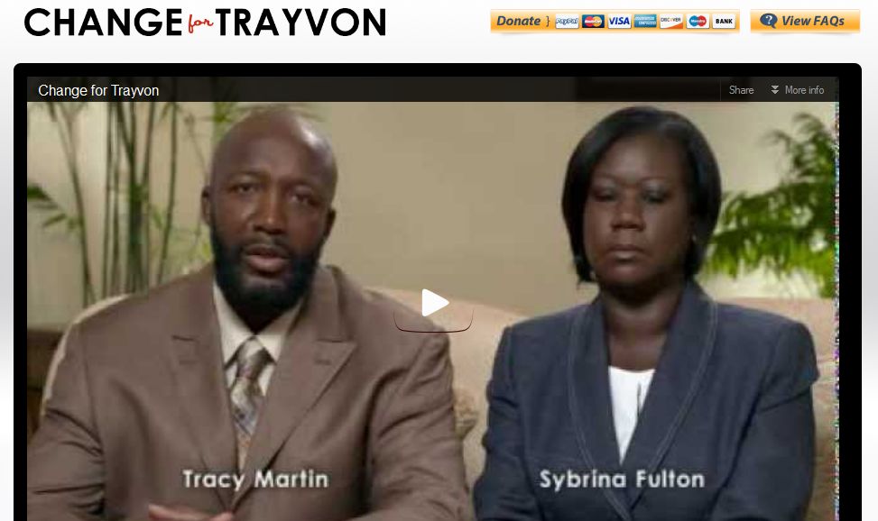 change for trayvon