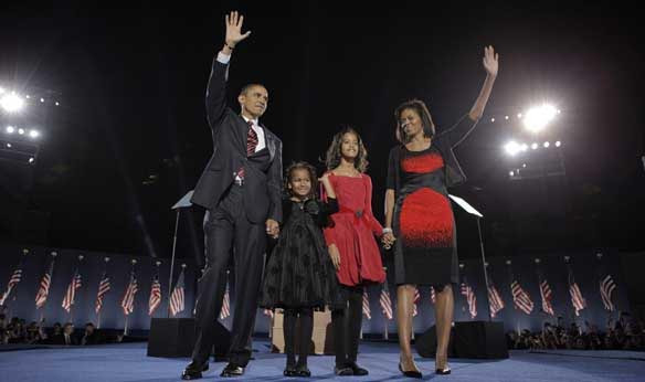 obama 2008 presidential win