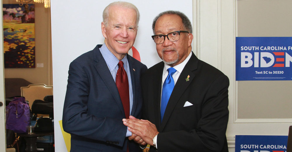 Joe Biden and Dr. Ben Chavis