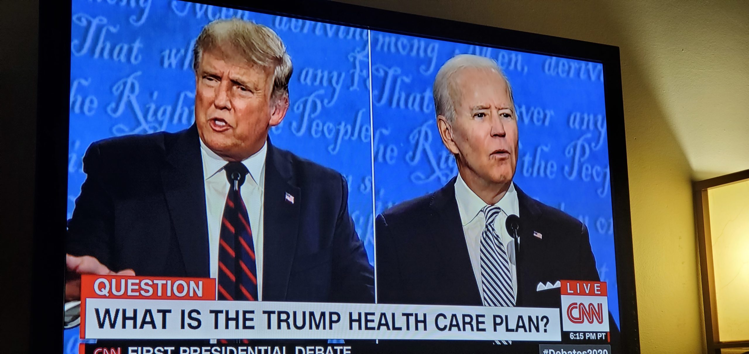 Trump Biden Debate Election Chicago Defender