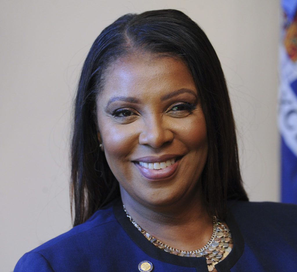 New York Attorney General Letitia James